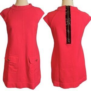 CYNTHIA STEFFE ~ Pink 60’s Inspired Sheath Dress ~ Size 4